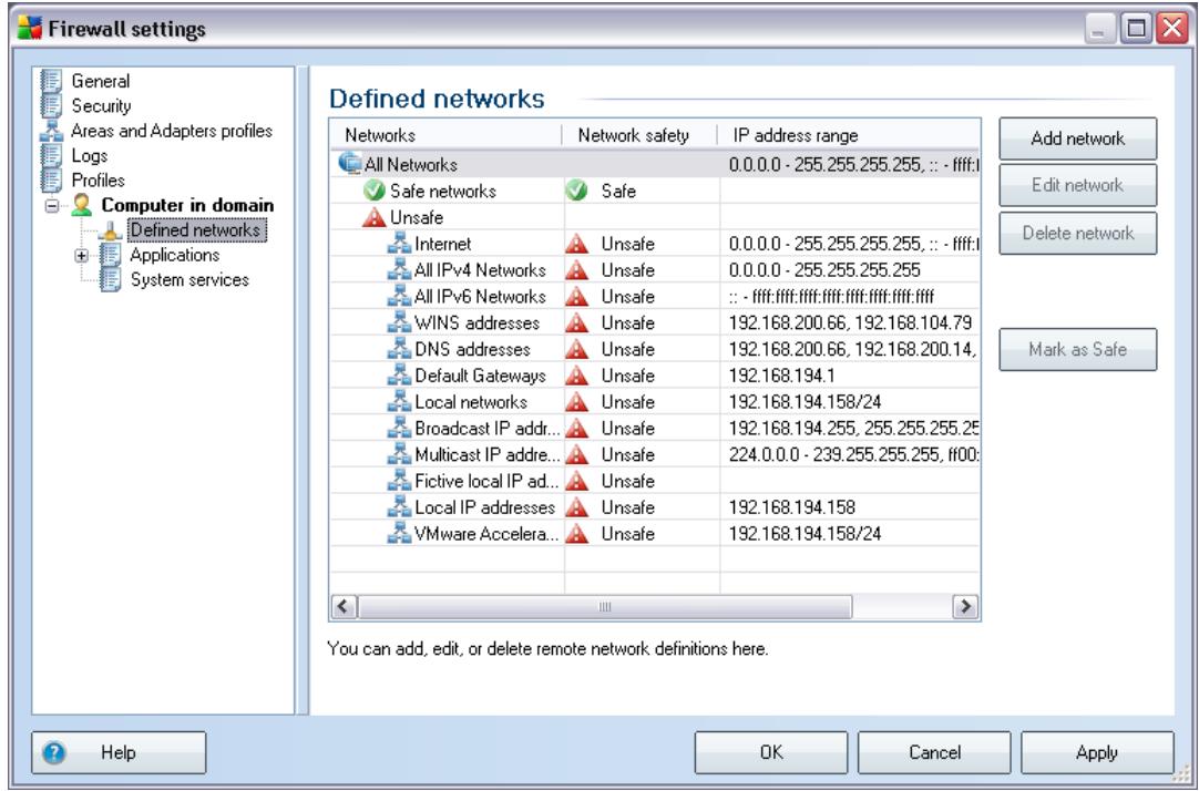 AVG INTERNET SECURITY 9.0 - Defined Networks - 1
