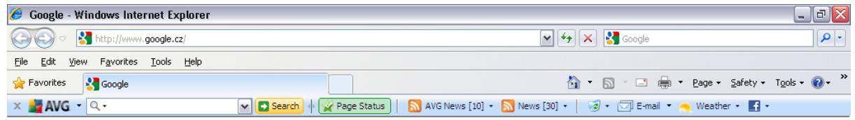 AVG INTERNET SECURITY 9.0 - AVG Security Toolbar Interface - 1