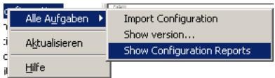 AVIRA ANTIVIR EXCHANGE - Configuration Reports - 1