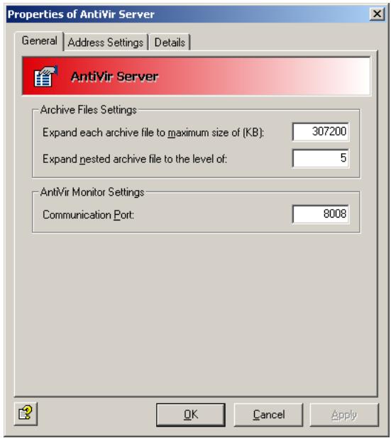 AVIRA ANTIVIR EXCHANGE - Packed Files and AntiVir Monitor - 2
