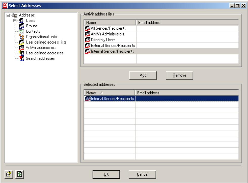 AVIRA ANTIVIR EXCHANGE - Example job for blocking file attachments - 4