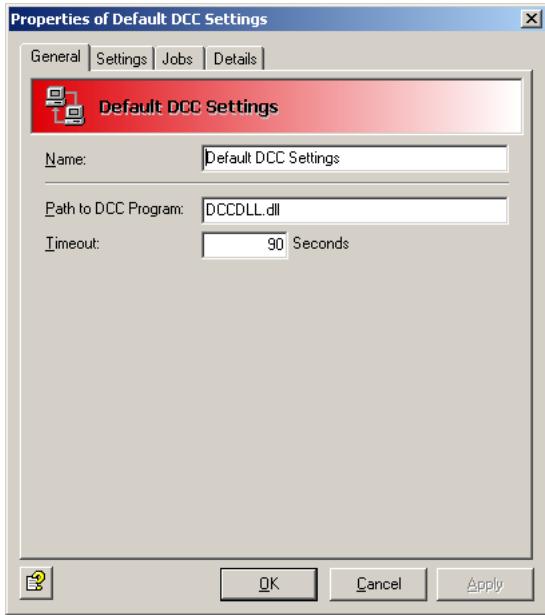 AVIRA ANTIVIR EXCHANGE - DCC Settings - 1