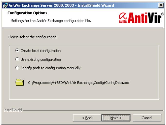AVIRA ANTIVIR EXCHANGE - Installation of Avira AntiVir Exchange on an Exchange Server - 3