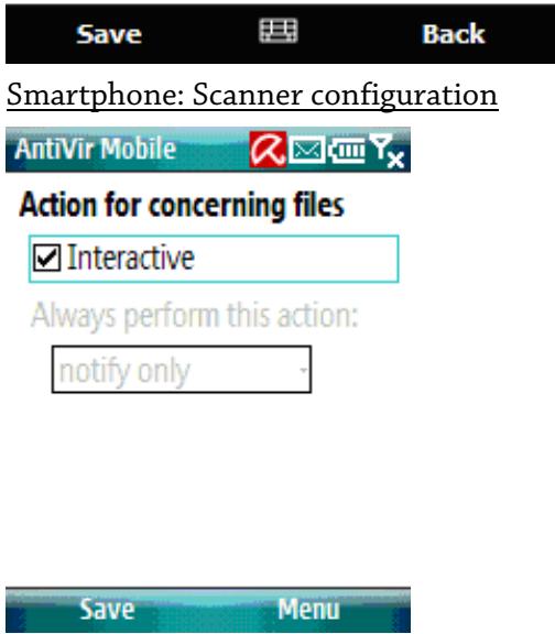 AVIRA ANTIVIR MOBILE - Note - 2