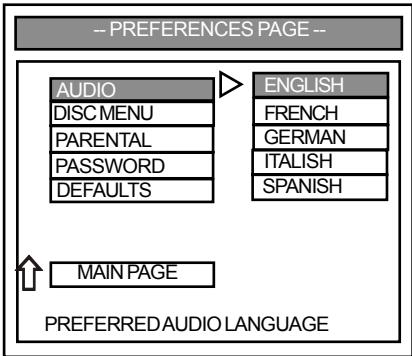 VIETA DVD-3 - Selecting the audio language - 1