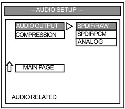 VIETA DVD-3 - Digital output setup - 1