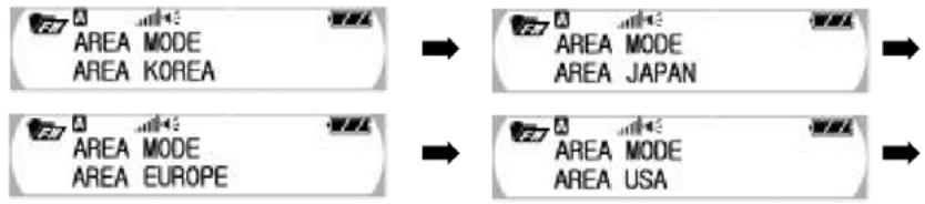 VIETA VPD-1128 - Setting the FM radio reception area - 2