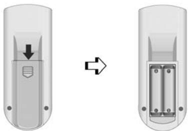 VIETA VPD-1128 - Inserting battery - 1