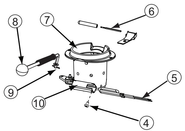 QUADRA FIRE CSTLINS-EU-MBK - Remplacement du foyer de combustion - 2