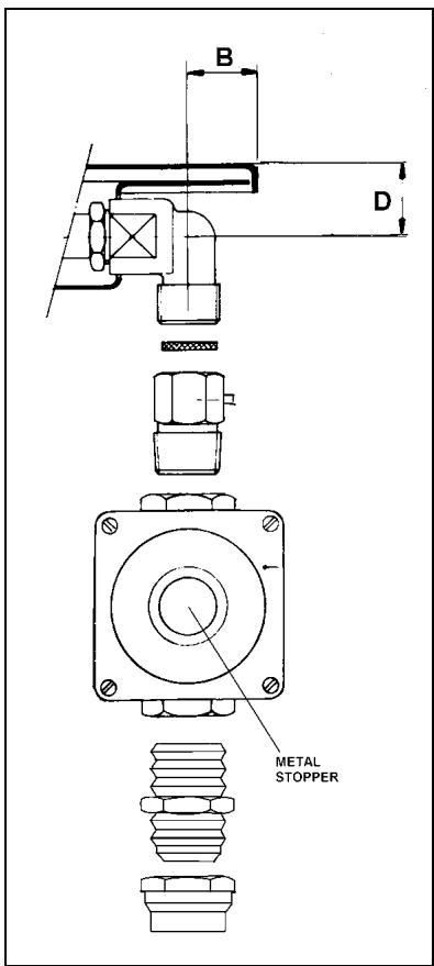 BERTAZZONI P34 5 00 X - Gas connection - 1