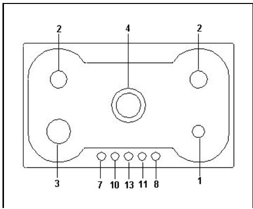 BERTAZZONI P34 5 00 X - DESCRIPTEV CAPTION FOR HOB - 1