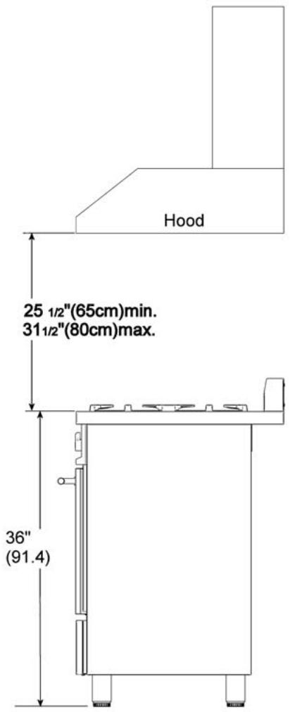 BERTAZZONI X365GGVX - COOKER HOOD INSTALLATION - 1