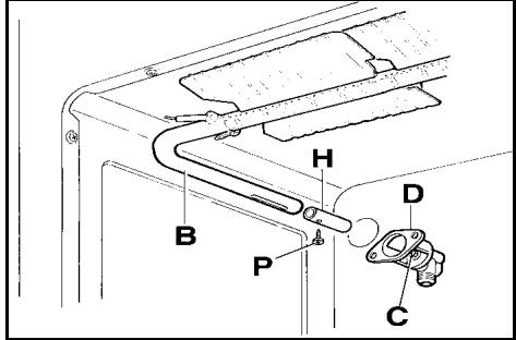 BERTAZZONI X365GGVX - Follow the instructions below to change the broiler burner nozzle: - 1