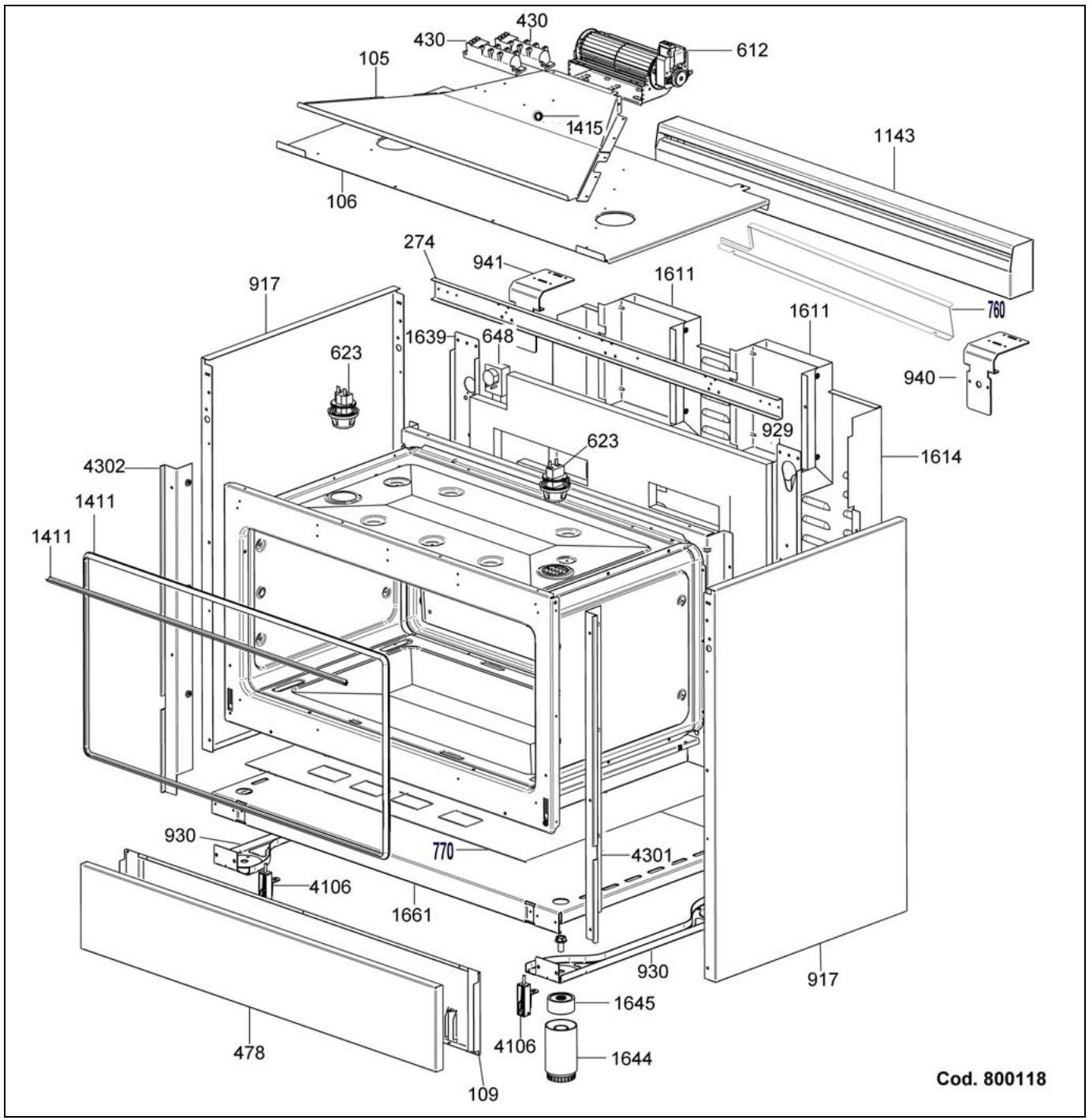 BERTAZZONI X365GGVX - BERTAZZONI SPA - 4