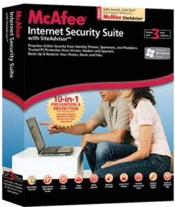 MCAFEE INTERNET SECURITY SUITE 2008 - Autres avantages - 1