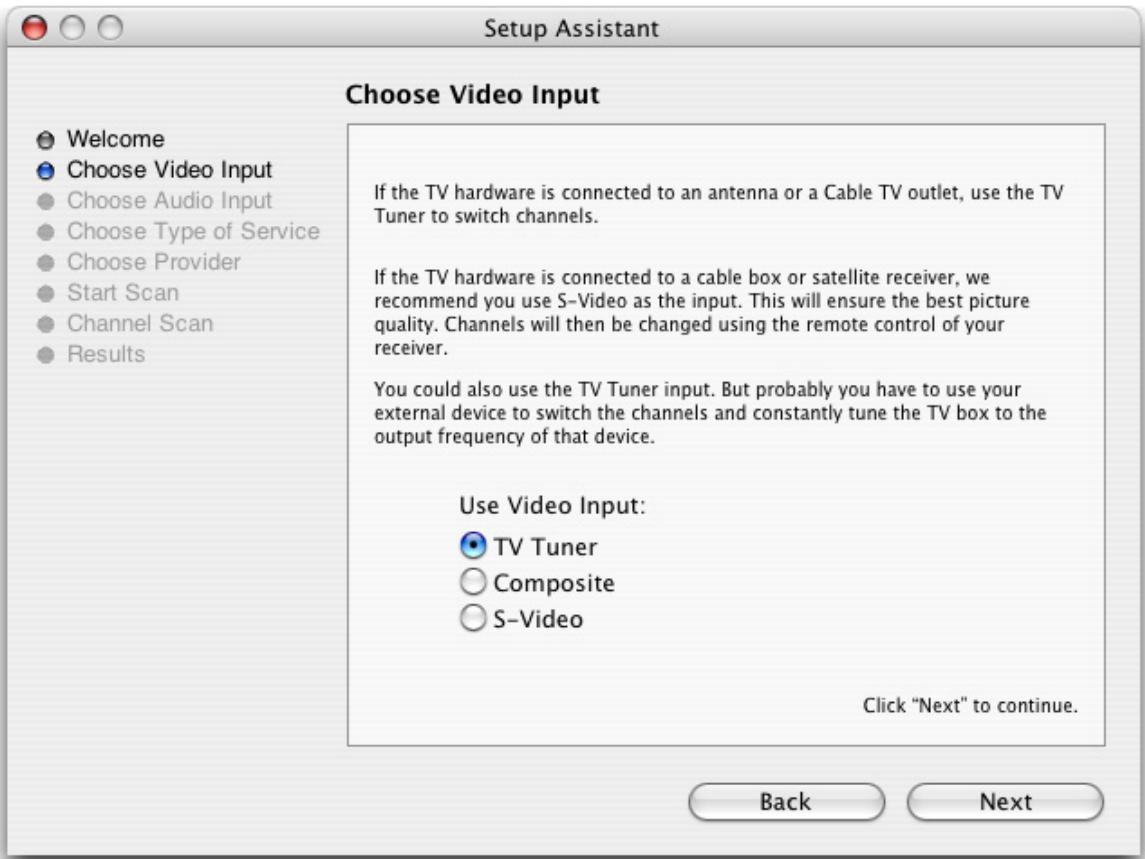 MIGLIA TV - Setting up your TV Hardware for TV reception - 2