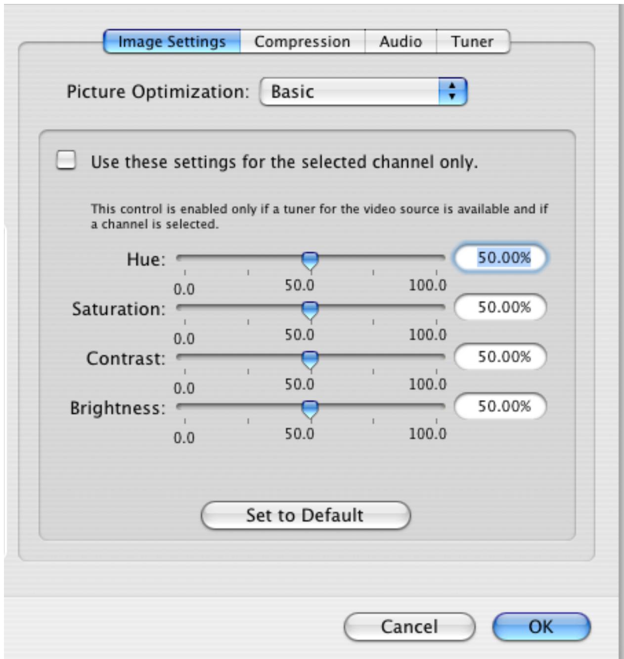 MIGLIA TV - The Video Input Menu - 1