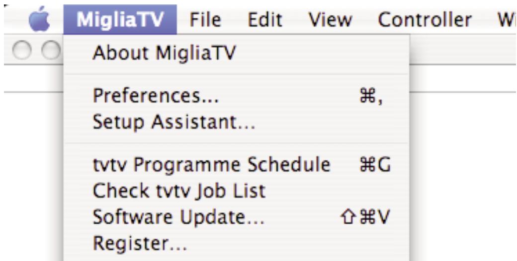 MIGLIA TV - Accessing tvtv - 1