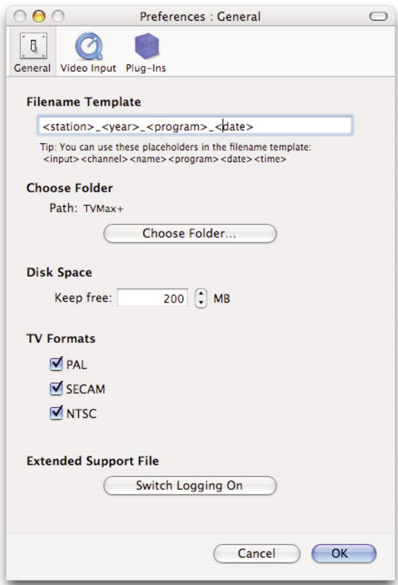 MIGLIA TV - The General Sub-menu - 1