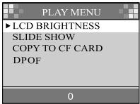 MINOX DC-1311 - PLAY MENU - 1