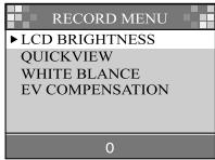 MINOX DC-1311 - RECORD MENU - 1