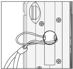 MINOX DC 5211 - Attaching the Strap - 1