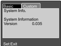 MINOX DC 5211 - System Information - 1