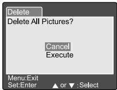 MINOX DC 5211 - Erasing All Images - 3