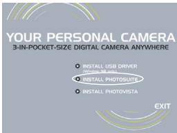 MINOX DC 5211 - To install PhotoSuite: - 1