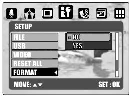MINOX DC 7411 - Setting FORMAT(Default:No) - 1