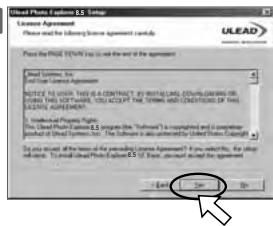 MINOX DC 7411 - Installling Ulead Photo Explorer - 8