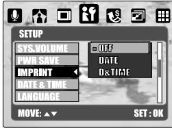 MINOX DC 7411 - Setting Date &amp; Time Imprint (Default: OFF) - 1