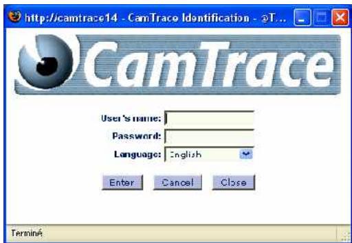 CAMTRACE V3.9.4 - Service startup - 1