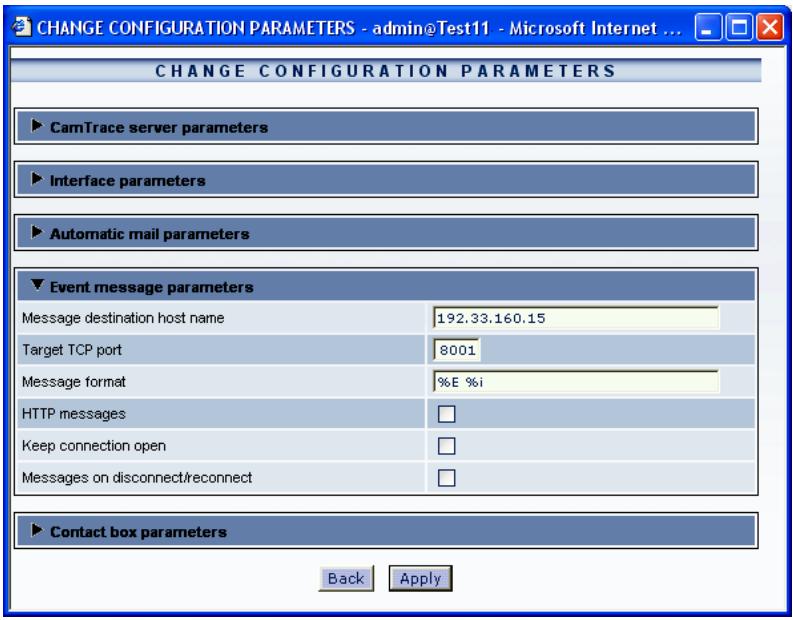 CAMTRACE V3.9.4 - Configuration of remote CamTraces - 1
