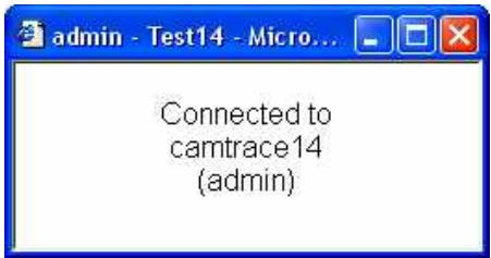 CAMTRACE V4.9.4 - Slave screen configuration - 1