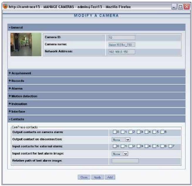 CAMTRACE V5.9.4 - INSTALL THE CAMIO MODULE INPUTS/OUTPUTS - 4