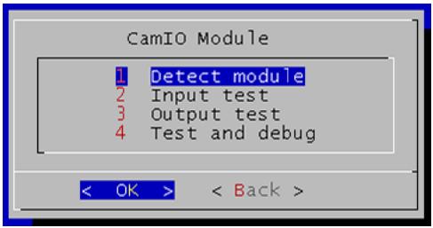 CAMTRACE V5.9.4 - INSTALL THE CAMIO MODULE INPUTS/OUTPUTS - 1