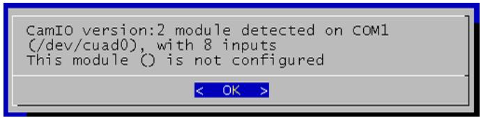 CAMTRACE V5.9.4 - INSTALL THE CAMIO MODULE INPUTS/OUTPUTS - 2