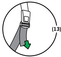 BESAFE IZI COMBI - With the anchor belts in place the installation can continue: - 5