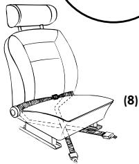 BESAFE IZI COMBI - Fourth alternative: using the front seat - 2