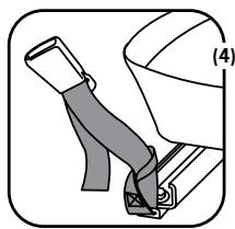 BESAFE IZI COMBI - First alternative: using the rails of the front seat - 2