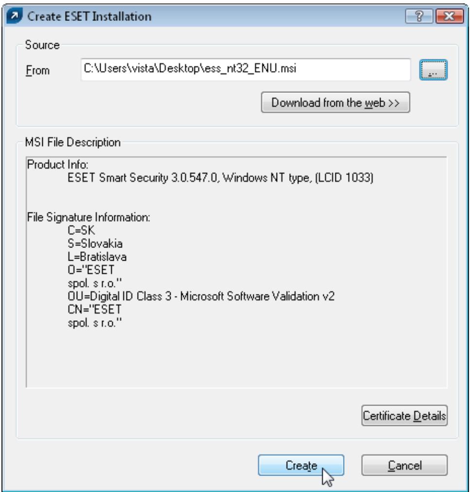 ESET REMOTE ADMINISTRATOR V2 - Remote install on workstations present in the network - 1