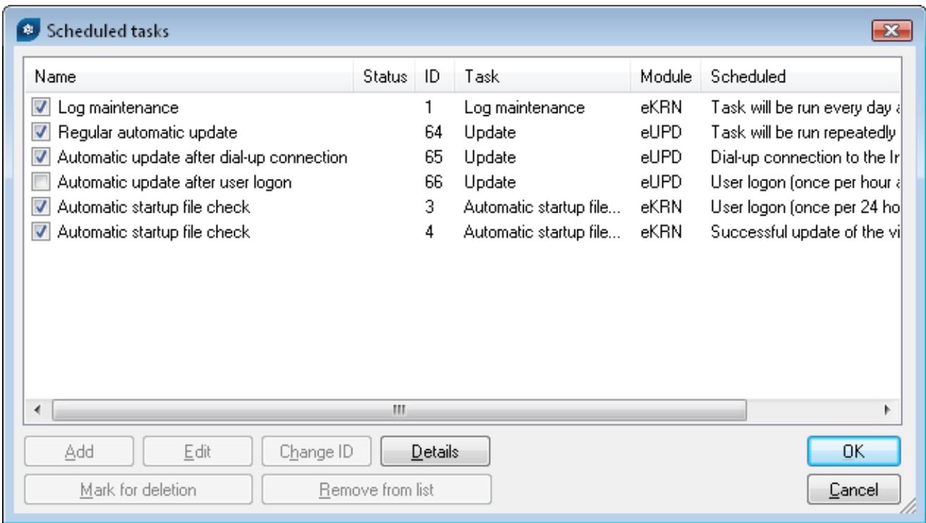 ESET REMOTE ADMINISTRATOR V2 - Scheduler setup - 1