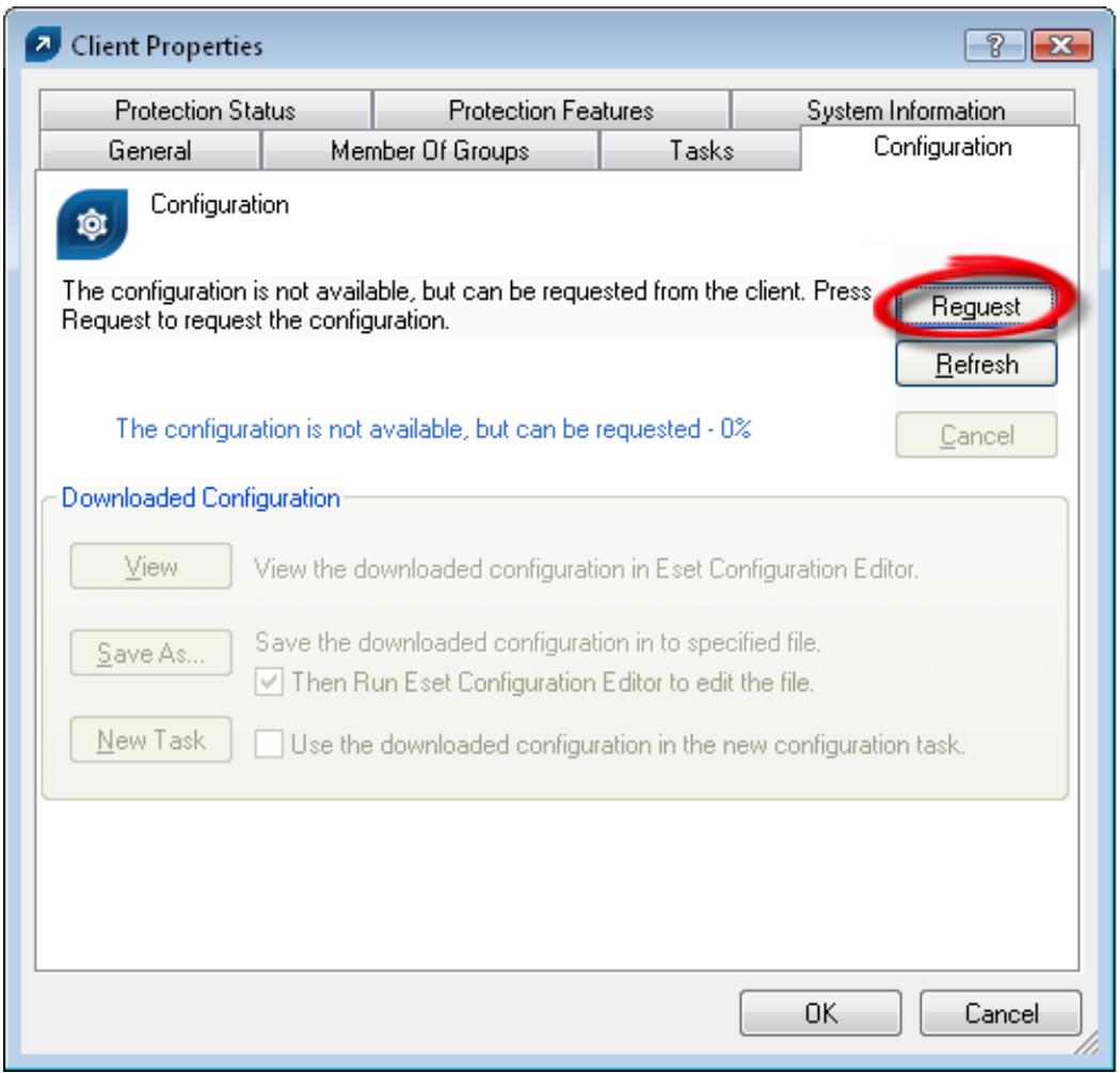 ESET REMOTE ADMINISTRATOR V2 - Replication &amp; information in individual tabs - 1