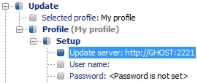 ESET REMOTE ADMINISTRATOR V2 - - ESET Smart Security > Kernel > Setup > Remote administration - 2
