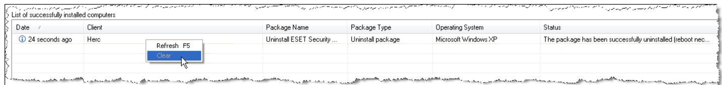 ESET REMOTE ADMINISTRATOR V2 - Avoiding repeated installations - 2