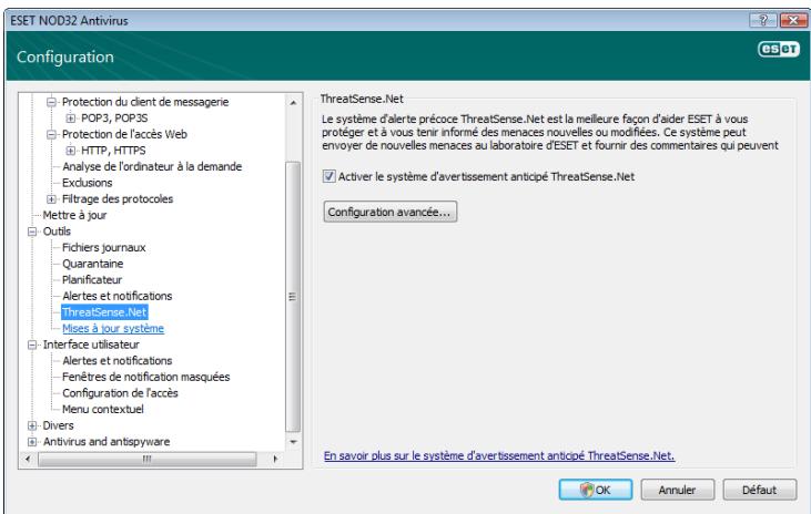 ESET NOD32 ANTIVIRUS 4 - Alertes et notifications - 2