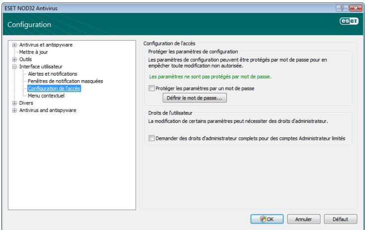 ESET NOD32 ANTIVIRUS 4 - Interface utilisateur - 2