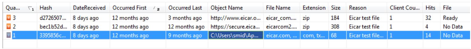 ESET REMOTE ADMINISTRATOR 4 - Centralized quarantine - 1