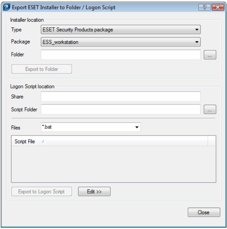 ESET REMOTE ADMINISTRATOR 4 - Logon /email remote install - 1